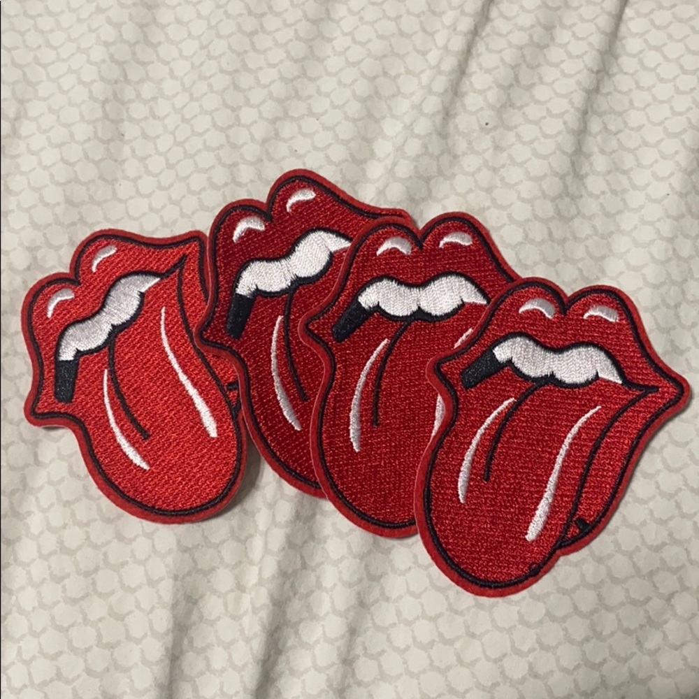 ROLLING STONES iron on patch